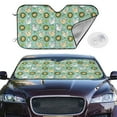 thumbnail image 2 of Fotbe Chicken Laying Eggs Car Windshield Sunshade | Sun Visor Protector Front Window Shade, Keeps Out UV Rays, Keeps Your Vehicle Cool-Medium, 2 of 7