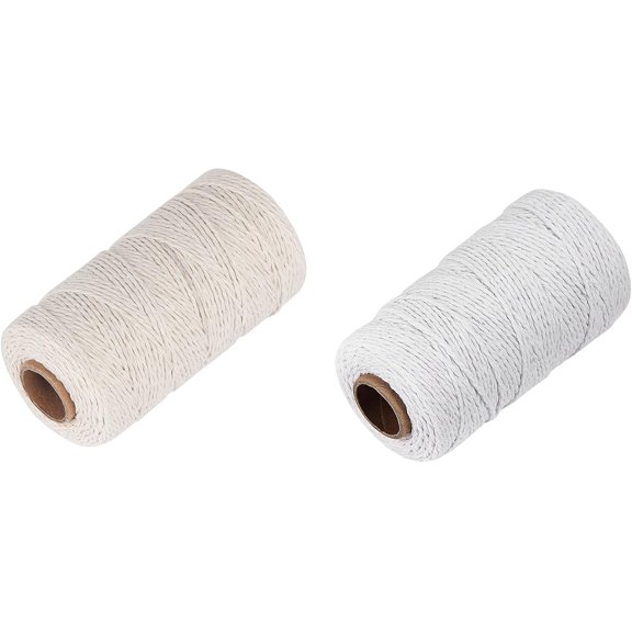 Cotton Butchers Twine String and White Cotton Butchers Twine String