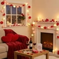 thumbnail image 6 of DefiDgd 118inch Valentine's Day Heart Shaped String Lights,Outdoor Indoor Decorative Fairy Lights Battery Operated Room Decor for Bedroom Wedding Anniversary Party(Mixed Color,Large), 6 of 6