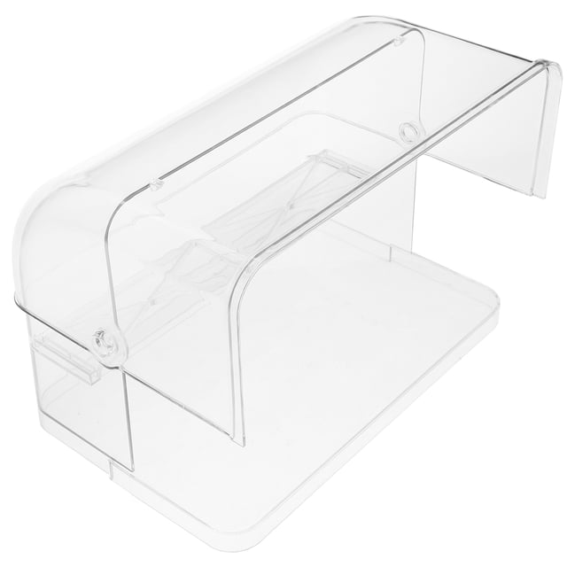 OUNONA Exhibition Collection Box Display Cabinet Acrylic Storage Protection from Dirt 1Set