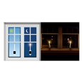 thumbnail image 3 of 4Pcs Velas sin llama luz solar de la luz de la lámpara de la pared de la ventana de la lámpara de pared con las tazas de succión, decoración LYD Decoración de pared, 3 of 8