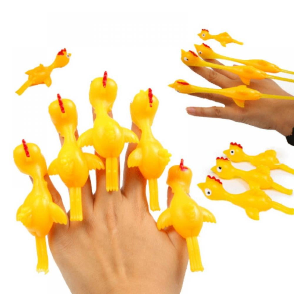 Slingshot Chicken Flock Chicken Flying Chicken Flingers Stretchy Funny