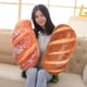 thumbnail image 3 of Gwong Juguete 3D Simule jamón Mantequilla Sésamo Pan Modelo Muñeca Relleno Atrás Cojín Decoración para el hogar Gwong 30001472, 3 of 7