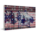 thumbnail image 6 of Parvez Taj "Stars and Palms" Print on White Wood, 6 of 6