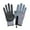 Gray, variant on Weebloom Mens Womens Winter Snow Ski Gloves Unisex Touchscreen Compatible Windproof Fleece Lined With Zipper Warm Insulated Snow Gloves Black L