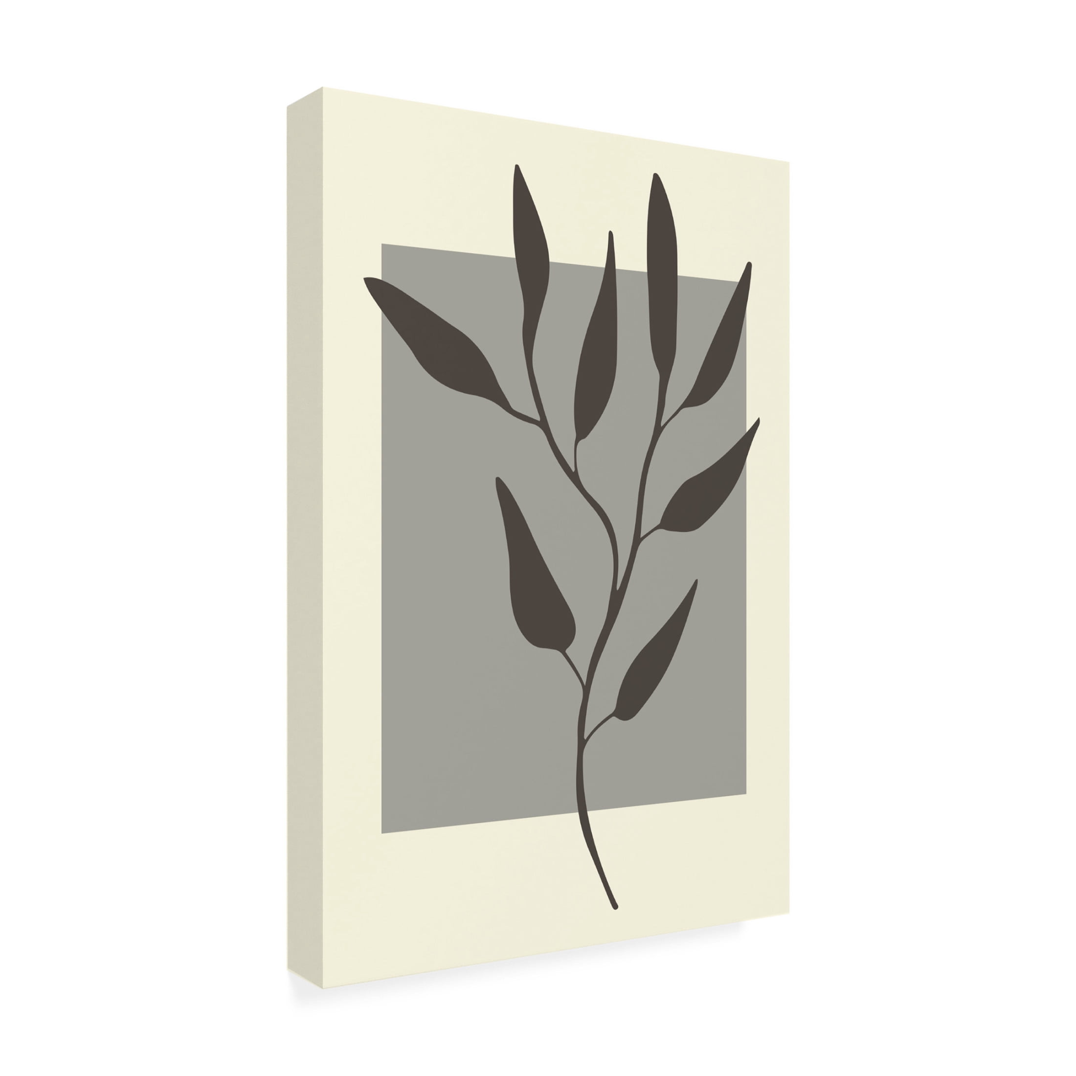 Trademark Fine Art jay stanley Abstract Minimal Plants 2 Canvas Wall Art