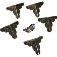 thumbnail image 2 of Protector de esquina de metal TUNC 10 Uds bronce para muebles, 2 of 5