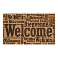 thumbnail image 1 of Dsscvnef Non Durable Door Mat for Indoor Outdoor Use Welcome Entrance Rug Front Porch Entryway Mats Dirt Easy Clean 60x40cm, 1 of 3