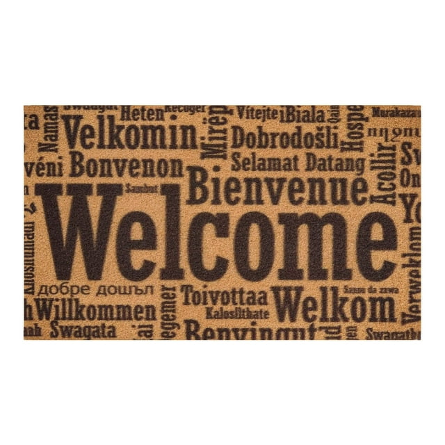 Dsscvnef Non Durable Door Mat for Indoor Outdoor Use Welcome Entrance Rug Front Porch Entryway Mats Dirt Easy Clean 60x40cm