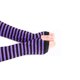 thumbnail image 2 of Yuarrent 1 par de guantes sin dedos para niña, guantes de punto cómodos de estilo Simple, cubiertas de brazo para niñas, cubierta de mano para al Suministros térmicos Negro, Púrpura Yuarrent HA059148-16, 2 of 6