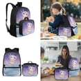 thumbnail image 2 of Yspwyqan Backpack Set Kids Boys, Starry Sky Purple Axolotl Backpack and Lunch Box Set for School 4Pcs, Trendy Fits 14" Laptop Casual Daypack for Ages 8-15, 2 of 7