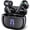 Black, variant on Bluetooth Earbuds, 40Hrs with Charging Case V5.3 Touch Control Ear Buds Hi-Fi Stereo with ENC Noise Cancelling Mic, LED Power Display Charging Case Stereo Bass Earphones Clear Call Earphones
