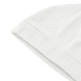 thumbnail image 4 of Oiyii Boy Stretchy Beanies Solid Knotted Indoor Rest Headwear Soft Baby Sun Hats, White, 4 of 5