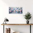 thumbnail image 3 of ZHONGYUTONG Large Flower Wall Art Elegant Peony Picture Pink Floral Canvas Painting Butterfly Flower Artwork Print Wall Decor for Home Bedroom Office Framed (20.00" x 40.00"), 3 of 5