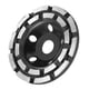 thumbnail image 4 of Amoladora de ladrillos de piedra de 2 filas de disco de rueda de copa de molienda de segmento de diamante (125 mm) Sywqhk Para estrenar, 4 of 6
