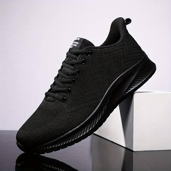 Men's Breathable Mesh Running Sneakers Lightweight Non Slip Athletic Walking Shoes for Gym Jogging Work Travel and Everyday Wear