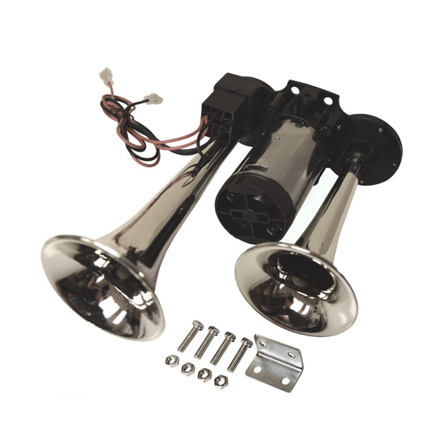 Viking Horns V618K Loud 12 Volt Dual Trumpet Air Horn for Car, Truck