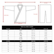 Hayabusa Ascend Lightweight Jiu Jitsu Gi Kids - Pink, Y4