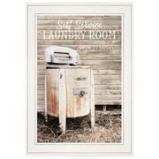 Laundry Room by Lori Deiter Printed Framed Wall Art Wood Multi-Color