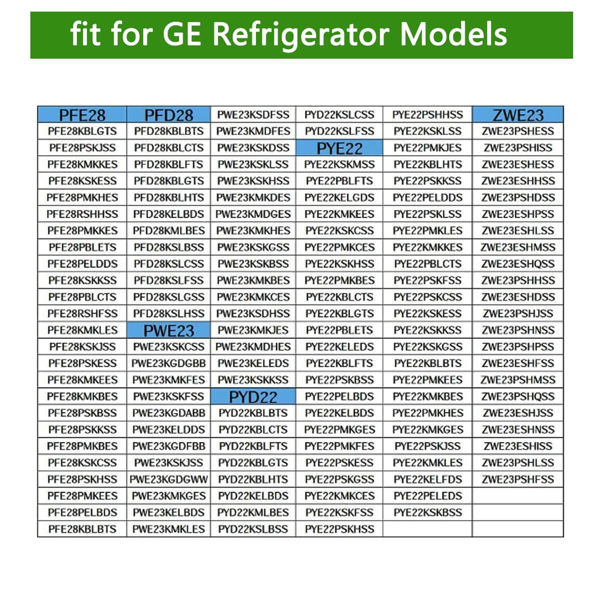 WR60X26866 Fridge Evaporator Fan-Motor, Replace V80E14MS2A3-57A611 WR60X26030, WR60X10341, WR60X10357, WR60X10356, Compatible with GE Refrigrator