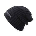 thumbnail image 2 of Joernso Solid Color Winter Warm Hat Streetwear Cap High Elastic Ultra-Thick Unisex Autumn Winter Knitted Beanie Accessories, 2 of 8