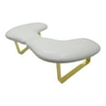 thumbnail image 2 of Almohada de mano para decoración de uñas, soporte de mano para decoración de uñas en forma de U, con inclinación de 15 degree, accesorios para mesa de uñas Blanco, 2 of 8