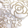 thumbnail image 4 of SPRING PARK 1Pair Lace Embroidered Neckline Neck Collar Trim Clothes Sewing Applique, 4 of 5