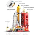 thumbnail image 3 of Set de bloques de construcción Dsadweks Space Exploration Shuttle, más de 1000 unidades, 3 of 9