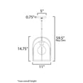 thumbnail image 4 of Maxim Lighting - Foundry - 1 Light Outdoor Pendant-14.75 Inches Tall and 11, 4 of 5