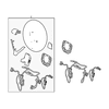 Genuine OE Porsche Steering Wheel - 997-347-803-E9-D14