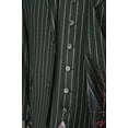 thumbnail image 6 of Mens Vitali Modern Fit Suit 3pc Dark Green Chalk Striped Formal Suit M1532-NP-PK, 6 of 8