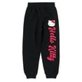 thumbnail image 4 of Hello Kitty Fleece Sweatshirt and Jogger Pants Outfit Set Toddler to Big Kid, 4 of 5