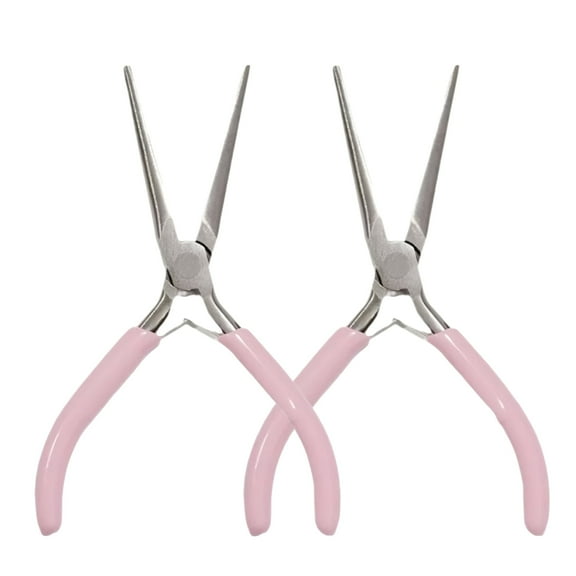 2 Pack Professional C Curve Nail Pinchers - Stainless Steel Nail Shaping Pliers for Perfect Sculpting - Nail Art Tools for DIY & Salon
