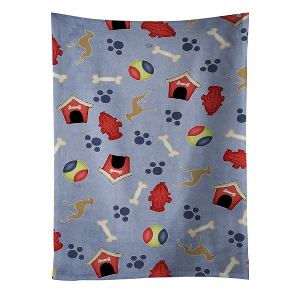 Carolines Treasures BB3914KTWL Italian Greyhound Dog House Collection Kitchen Towel 15 X 28" multicolor