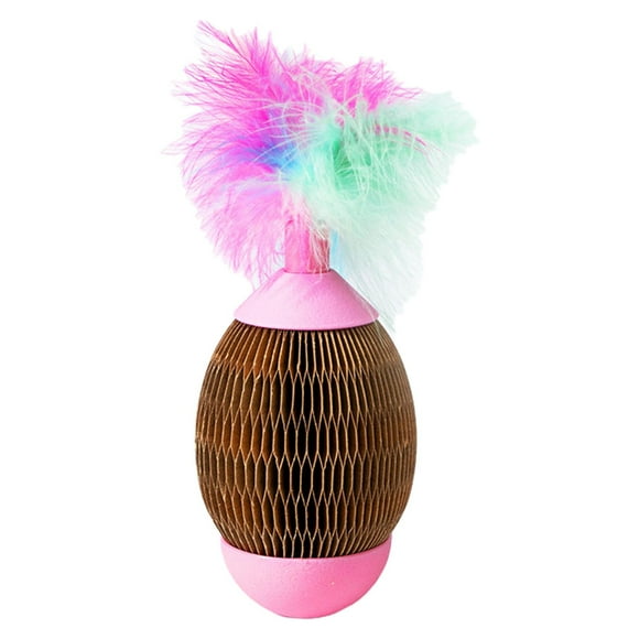 Juguete de Pelota para Gatos Sunnimix Interactivo Accesorios para Ejercicios 6,9 cm x 12,4 cm
