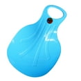 thumbnail image 2 of XiYing Portable Abs Plastic Snow Sled for Winter Sports, 51X35Cm Sledding Board with Large Handle for Snow Grass Sand Sliding, Includes 1 Sled, 2 of 7