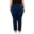 thumbnail image 2 of Pantalón Recto Britos Jeans Mujer Curvy Azul 501649, 2 of 5