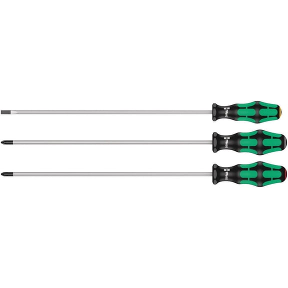 Wera Tools 335/350/355/3 Screwdriver Set With Kraftform Plus 3Pc