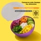thumbnail image 5 of Set de 5 Recipientes Bowls de Plástico con Tapa AGBOX Color Morado, 5 of 5