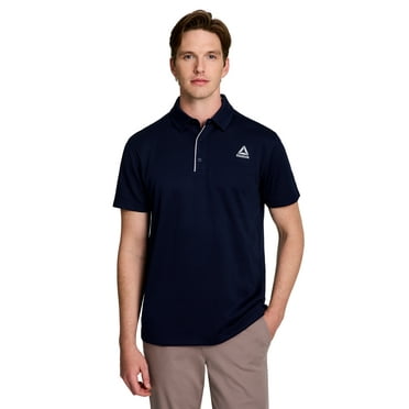 Reebok Men's and Big Men's Performance Polo Shirt, Sizes XS-5XL