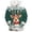 Green, variant on Women Christmas Outfit Fashion Pullover Hoodie Cozy Lined Print Sweatshirt Casual Soft Warm Winter Holiday Graphic Hooded Top for Women Green XL