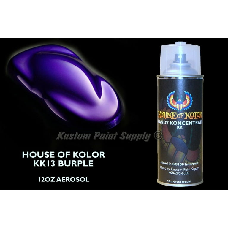 HOUSE OF KOLOR KK13 Burple Kandy Aerosol Can, Transparent Kandy