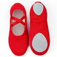 thumbnail image 6 of Puntoco Soft Leather Ballet Shoes/Ballet Slippers/Dance Shoes Children's Pointed Dance Shoes Fitness Winter Snow Boots for Kids Red 29(29), 6 of 6