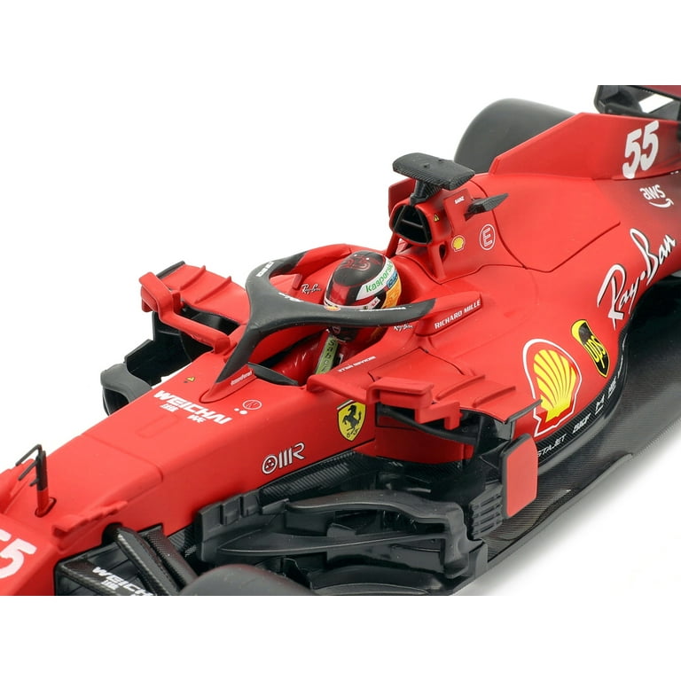 ブラーゴ 1/18 フェラーリ SF21 #55 2021 C.サインツ Ferrari SF21 #55 Carlos Sainz Formula One F1 Car 