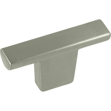 Laurey Cosmopoplitan T-Shaped 2 In. Satin Nickel Cabinet Knob 72928