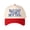 A-RED BLUE-HOT DOG, variant on Bad Day To BE Embroidered Trucker Hat Humorous Novelty Statement Cap Unisex Adjustable Snapback for Weekend and Party Wear