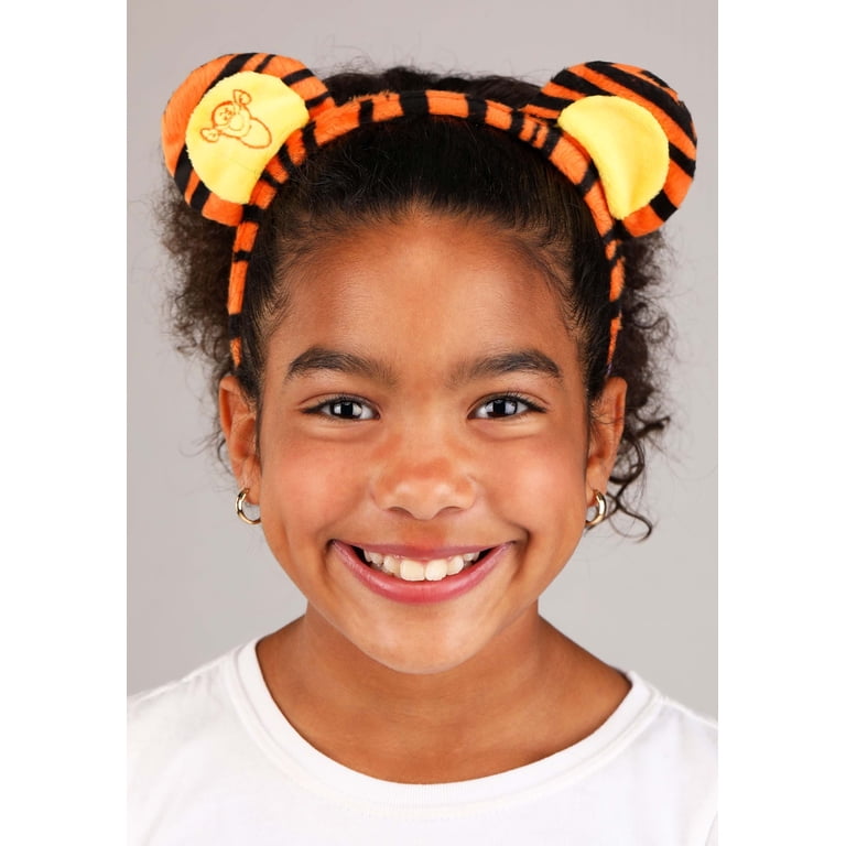 Disney Tigger Striped Headband - Orange and Black Orange Tiger Mouse Ears Headband Embroidered - Etsy main image 4