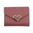 thumbnail image 1 of Short Wallet Hold The Card Fine Stitching Convenient Slim Simple Female Purse, 1 of 5