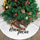 thumbnail image 3 of Falda para árbol de Navidad de Hocus Pocus, suave y divertida, decoración navideña navideña de granja de 36", 3 of 4