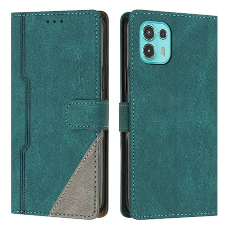 Case for Motorola Moto Edge 20 Fusion Handy Stand Card Slots Cover PU Leather Wallet Magnetic Closure